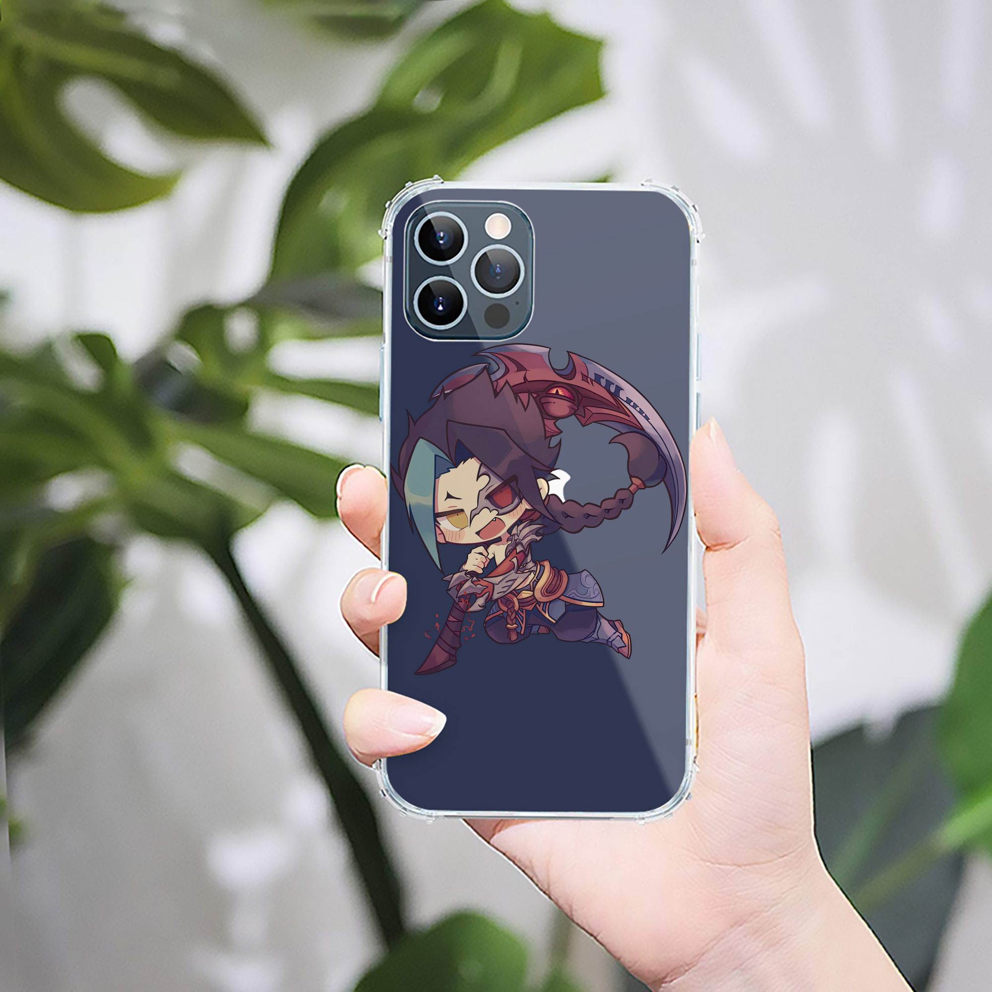 （画像用） リーグ・オブ・レジェンド League of Legends LOL 【iPhone 12シリーズ対応】透明スマホケース（クリアソフトケース）